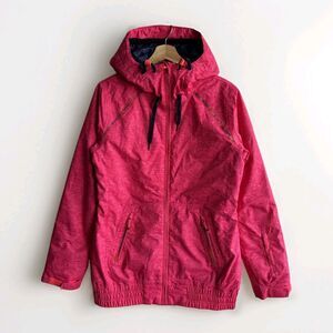 Roxy Women's Small Pink Dri Flight 10K Ski Snowboarding Hooded Jacket Outdoor